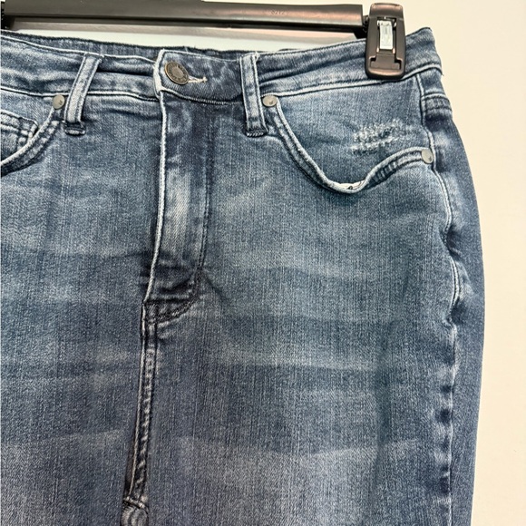 Judy Blue Denim Tummy Control High Rise Skinny Jeans Womens Size 7/28 - Picture 2 of 5